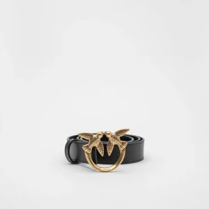 Cintura Love Birds in pelle 3cm