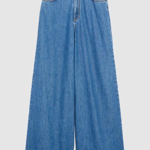 Vega jeans ampio in denim