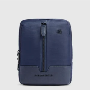 Piquadro borsello in tessuto con porta iPad mini