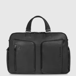 Piquadro cartella da lavoro in pelle