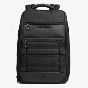Piquadro zaino hexagon da viaggio modulare 2 in 1 porta pc 15,6"