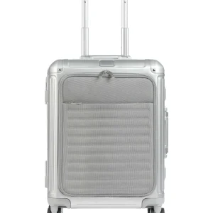 Travelite Next Trolley S+ Valigia da cabina in alluminio 55 cm