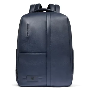 Piquadro zaino in pelle porta pc 15,6"
